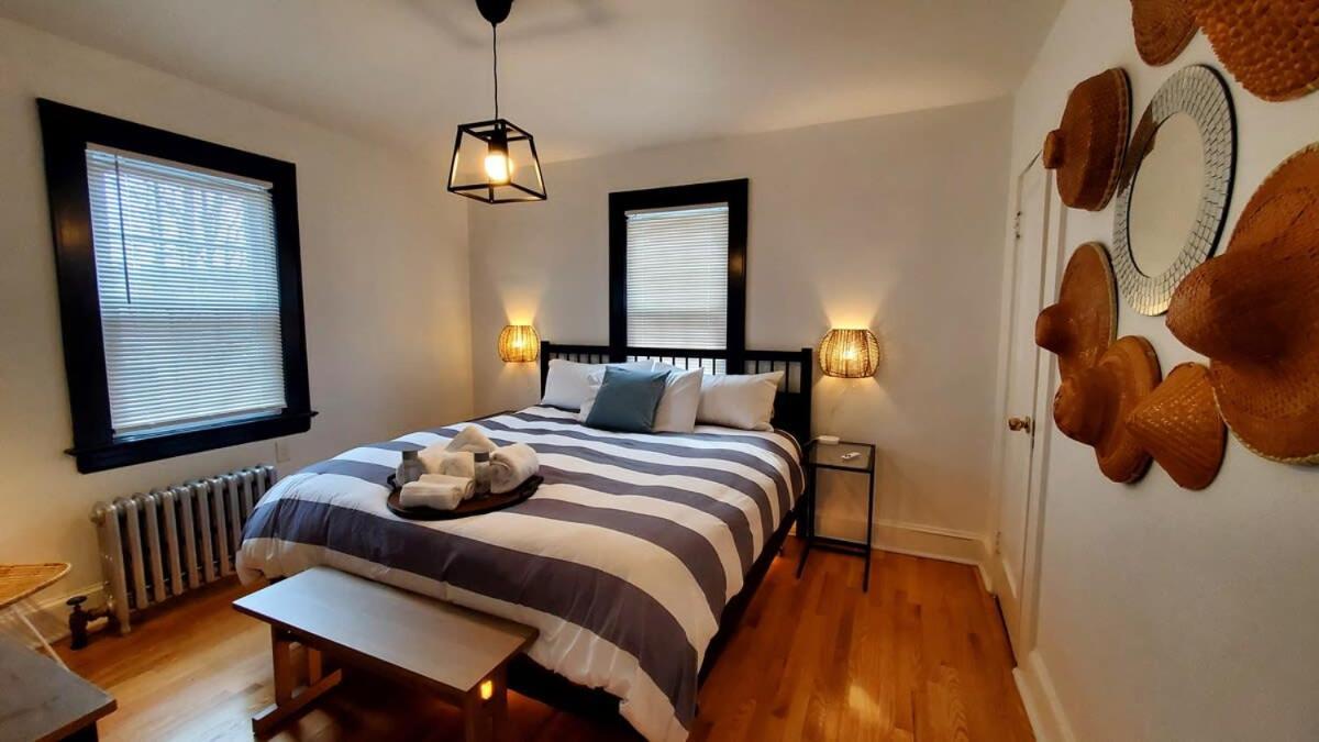 Ferienwohnung The Blue Sapphire 2Br 2 King Beds & Ample Backyard Bridgeport Exterior foto