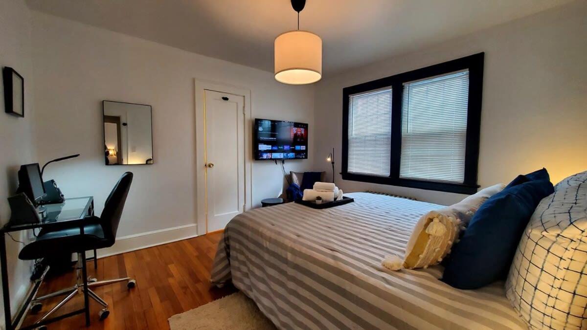 Ferienwohnung The Blue Sapphire 2Br 2 King Beds & Ample Backyard Bridgeport Exterior foto