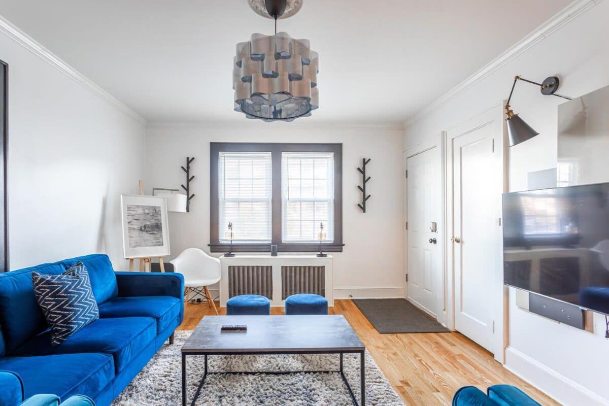 Ferienwohnung The Blue Sapphire 2Br 2 King Beds & Ample Backyard Bridgeport Exterior foto