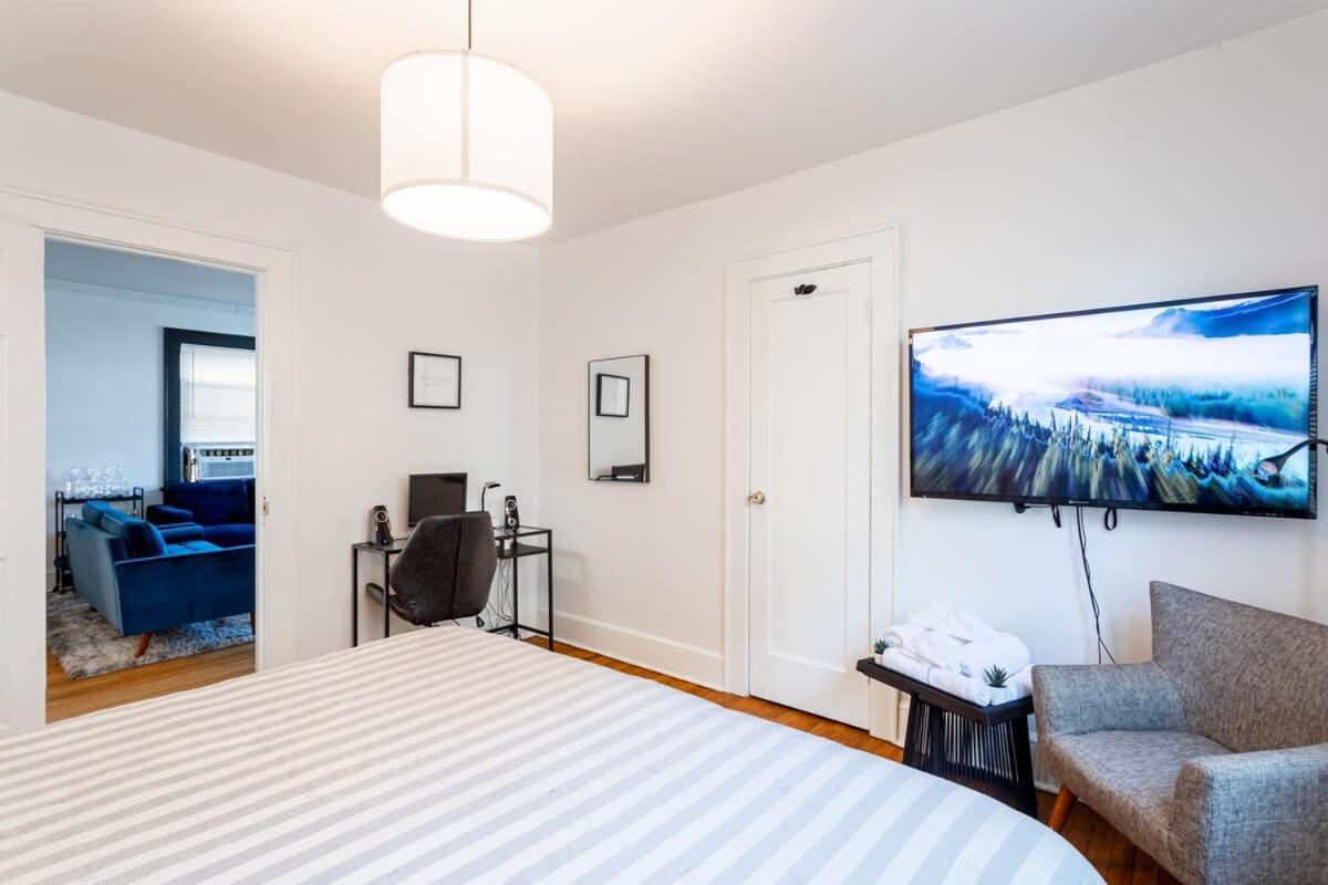 Ferienwohnung The Blue Sapphire 2Br 2 King Beds & Ample Backyard Bridgeport Exterior foto
